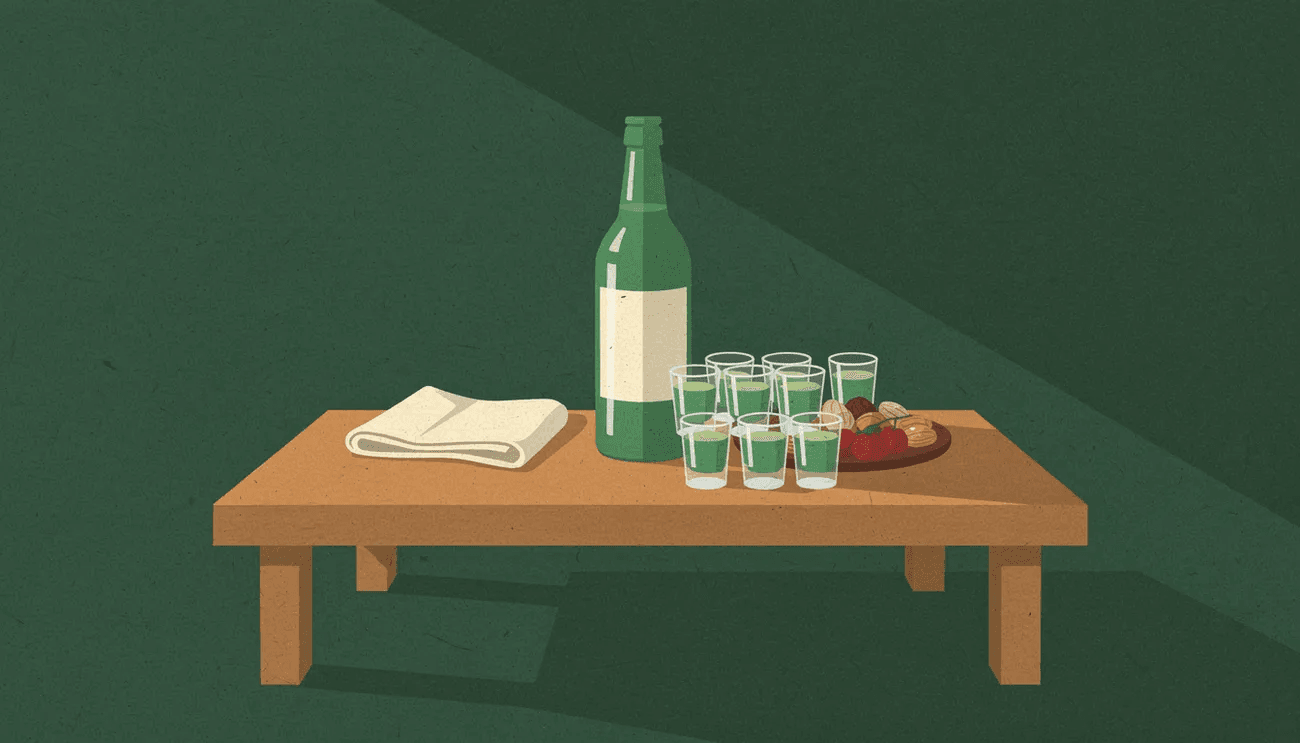 Korean Drinking Games illustration